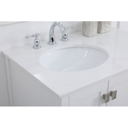 Andover Mills™ Broadview 32'' Single Bathroom Vanity with Engineered